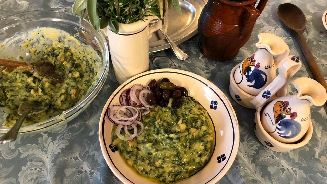 Piatto tipico Impanata castellanese