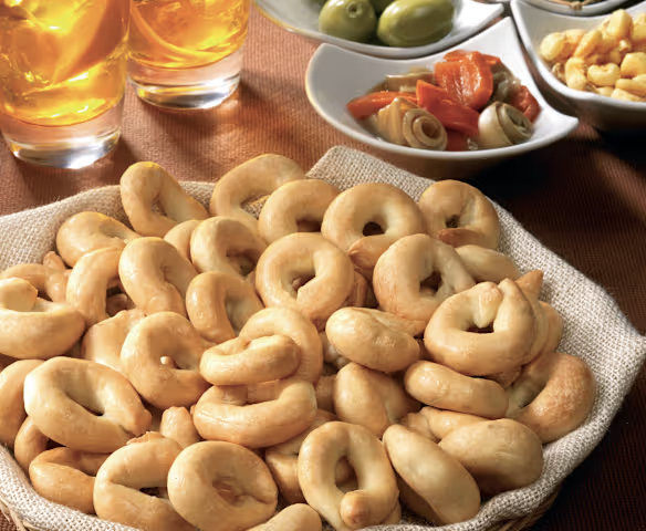 Gli immancabili taralli pugliesi